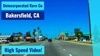 Wasco, CA to Unincorporated Kern County - High Speed Video