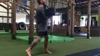 Rotational Sandbag Squat with Ian "Uncle Creepy" McCall