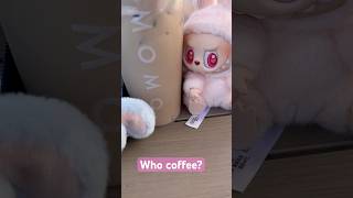 Coffee #coffee #tea #cafe #labubu #crybaby #popmart #arttoy #art #youtubeshorts #funny