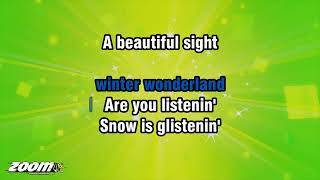 Winter Wonderland - Bing Crosby - Karaoke