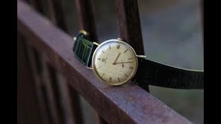 1950's Vintage Golden Omega Wristwatch Review