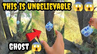 I found Ghost packet in top off Tree! in jangle