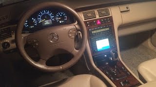 instrument cluster LED upgrade W210 Mercedes e430