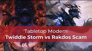 Twiddle Storm vs Rakdos Scam | MKM Modern | MTG