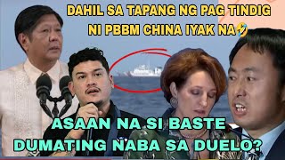 DAHIL SA PAGTINDIG NI PBBM AT TAPANG CHINA IYAK NA 🤣🤣 BASTE ASAAN KANA🤣🤣