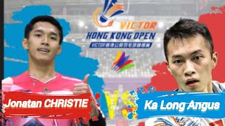 Jonatan Chistie vs Ka Long Angus NG | Hongkong Open 2023