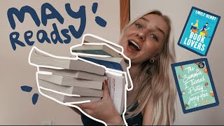 all 11 books i read in may - may reading wrap up