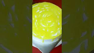 simple cake decoration ideas #cake #shorts #shortvideo #pineapplecake #pineapplecakerecipe