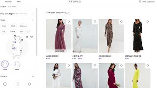 🍁  Fall Dress Search with YesPlz Visual Search Filter