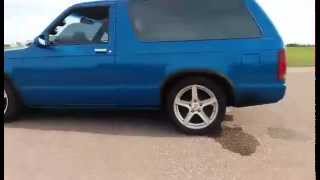 V8 s10 blazer burnout