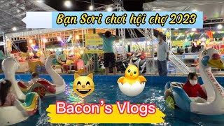 Bacon’s Vlogs: Bạn Sơri đi chơi hội chợ xuân Quý Mão 2023