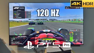 F1 24 PS5 Pro Gameplay With LG Oled TV 4K (Quality - Perfomance 120FPS)