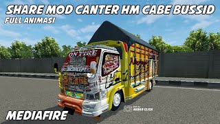 Share Mod Canter HM CABE Bussid Terbaru | Canter HM CABE by Alan Darma S