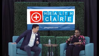 Andrew Yang Talks about Medicare for all, and how it effect Business