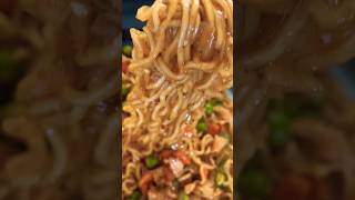 Street Style Cheesy Masala Maggi🤤❤️ | Maggi Noodles | breakfast recipe #shorts #shortsvideo #maggi