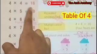 Table of 4 by Ansh Gangwar #learning #viralvideo #kidscomedy #comedy #kidslearning