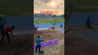 Long jump🔥😱#youtubeshorts #longjumper #olympicsport