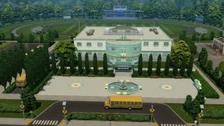 Sims 4 | Copperdale High School | Speedbuild