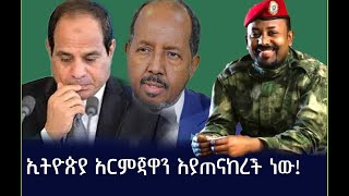 ኢትዮጵያ አርምጃዋን እያጠናከረች ነው!