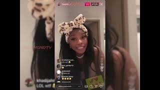 City Girls -JT IG Live❤️Says she might be done with Going Live😞