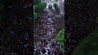 Hardik Pandya Grand Welcome In Home Town