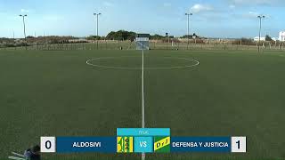 #ReservaLPF: Aldosivi - Defensa y Justicia