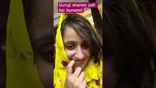 Sharam aati hai guruji 🤪🤪 #comedy #varsha #funny #trending #gurujisatsang #shorts #budhapa #love