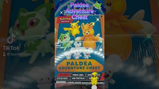 Paldea Adventure Chest from 🍬Rare Candy🍬 #pokemon #paldea #paradoxrift #rarecandy #opening #shorts