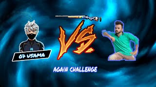 1v1 Room PUBGM 07UsamaYT vs HELIX FREAK ||again challenge accepted|| Part 2