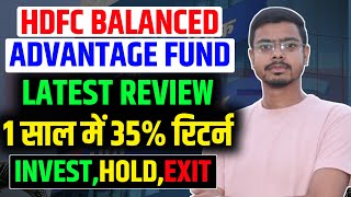 hdfc balanced advantage fund direct plan growth!! hdfc balanced advantage fund!!