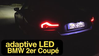 2023 BMW 2er Coupé (G42): adaptive LED-Scheinwerfer Test [4K] - Autophorie Extra