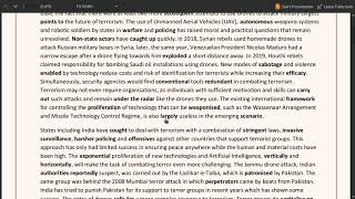 The Hindu Editorial Marathi Drone Attack 1July 2021