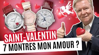 De 23 € à 36 900 €, 7 MONTRES SAINT-VALENTIN ! Breguet, Chopard, Dior, Swatch, Fossil, Vigilo...