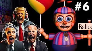 US Presidents Play Five Nights at Freddy's 2 (FNAF 2) Part 6