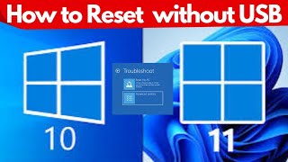 How to Reset Windows PC without USB Stick-Easy and straight forward process#windows10#win11#windows