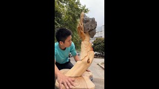 #handmade #woodcarving #diy #carving #woodworking