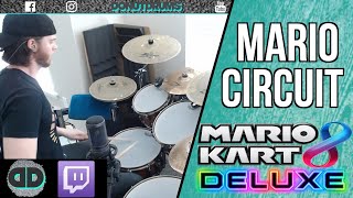 Mario Kart 8 Deluxe | Mario Circuit (Live Improv Drum Cover) DonutDrums