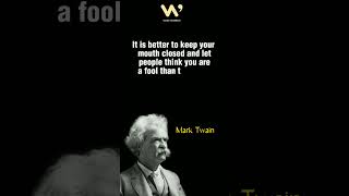 Mark Twain | wise words #shorts #youtubeshorts