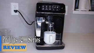 Philips 3200 LatteGo Superautomatic Coffee Machine Review & Cleaning Tips