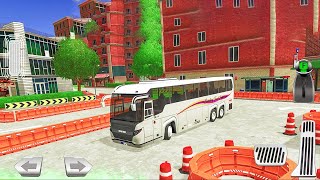 City Bus Station Driving Simulator - Learn Bus Drive School - Android Gameplay