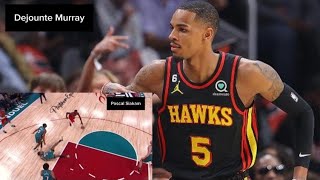 Ankle Breaker Moves Highlights, Raptors Pascal Siakam & Hawks Dejounte Murray, Feb.25,2023