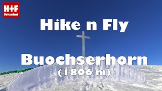 Hike n Fly Buochserhorn (1806 m) from Niederrickenbach