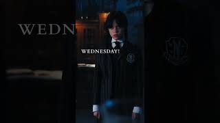 Careful...Wednesday jump scare up ahead #shorts #wednesday #jennaortega