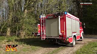 Der Grenzwald brennt - Feuerwehr Nettetal im Einsatz | 21.04.2022