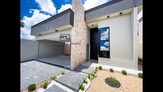 Casa alto padrão em Trindade Go, 3 suítes sendo uma com closet, área de lazer com piscina..