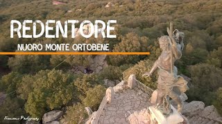 Statua del Redentore Nuoro drone 4k