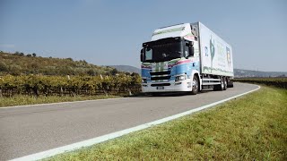 Lidl Italia’s first battery electric Scania truck