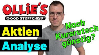 Ollie's Bargain Outlet nach Kursrutsch Aktie jetzt günstig?🤔🔥 Unbekanntes US-Unternehmen!😮 Analyse🔎