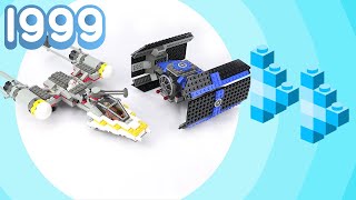 Fast Forward Building the Tie Fighter & Y-Wing - Lego Classic Star Wars 4/4 [Lego 7150]