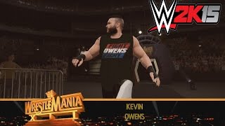 WWE 2K15 PC MOD: WWE WrestleMania XII Kevin Owens "Fight Owens Fight" Attire & Entrance